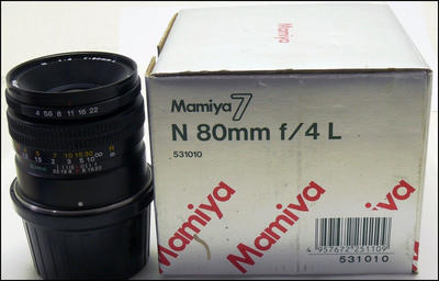 玛米亚 Mamiya 7 N 80/4 镜头 带包装