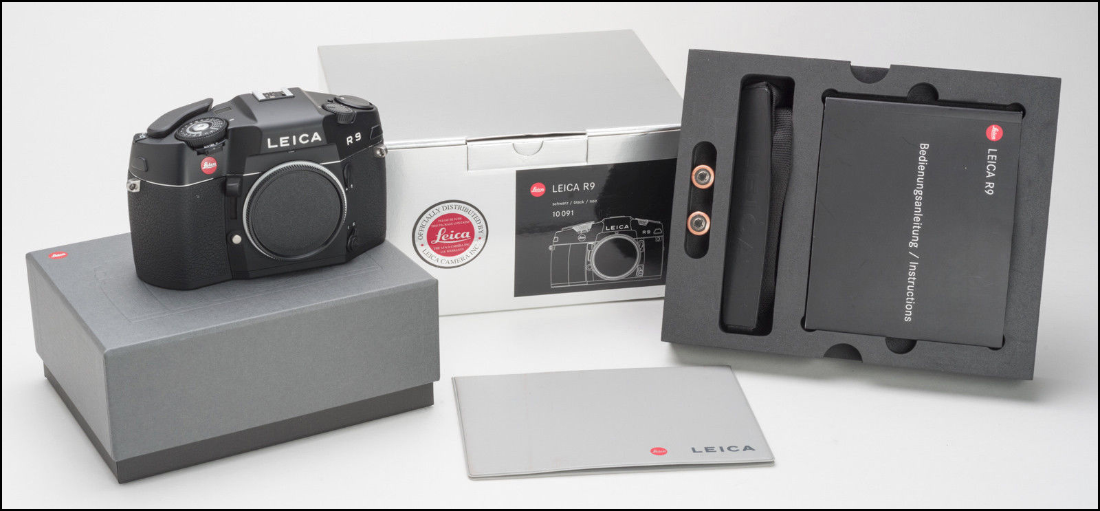 徕卡 Leica R9 炭灰色 135旗舰型 新品未使用品