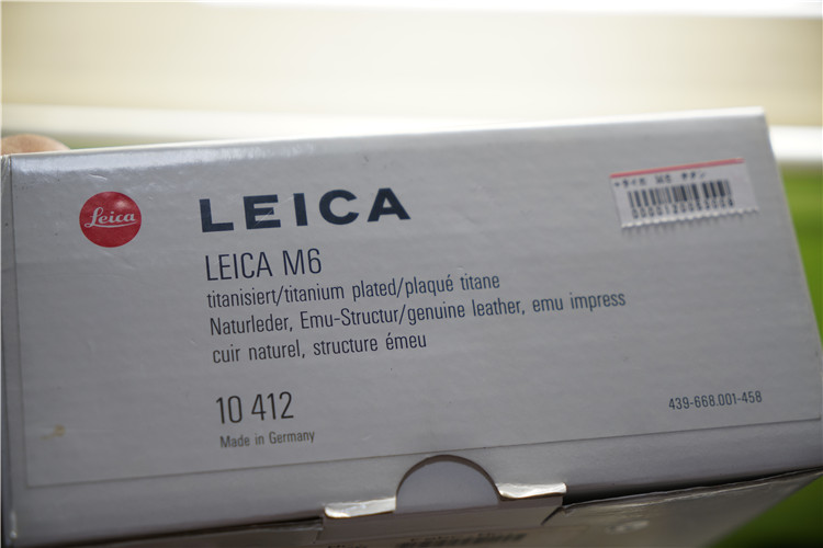 Leica M6 钛 好成色 很好的收藏全套包装齐全