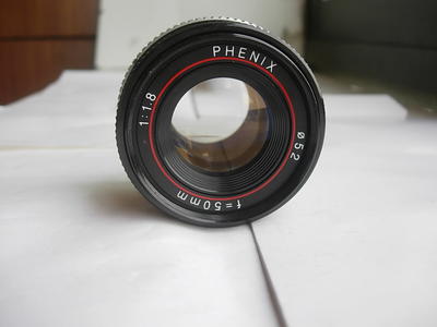 很新凤凰50mmf1.8金属制造镜头，PK卡口，可配各种数码相机