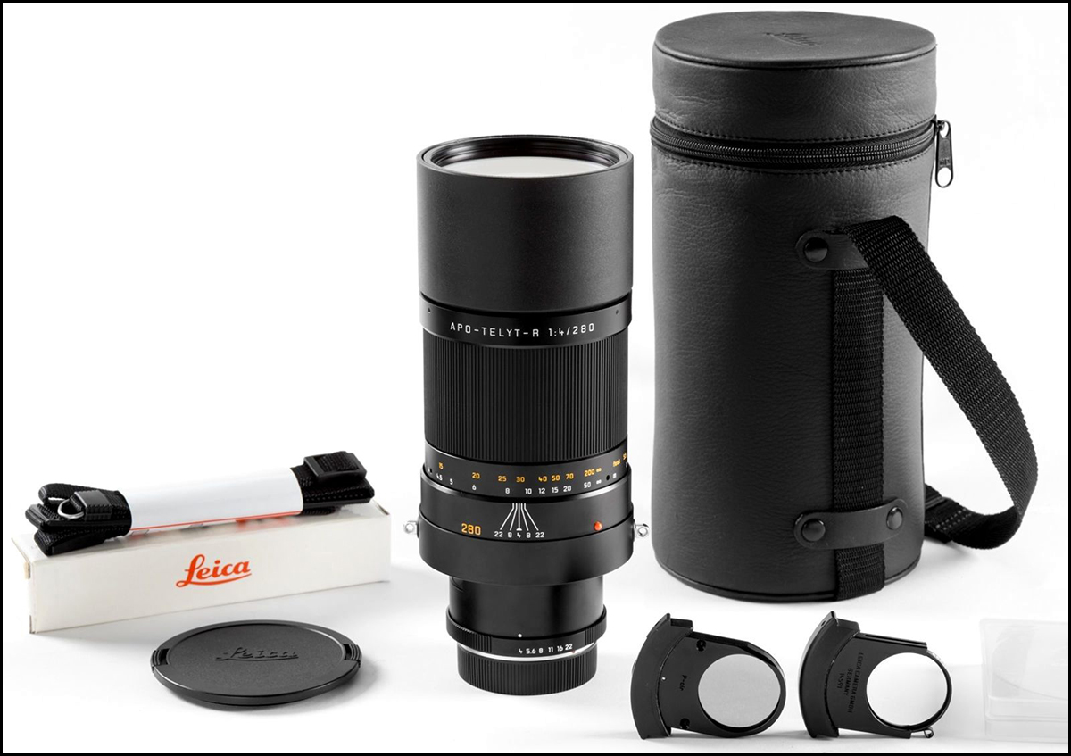 徕卡 Leica R 280/4 APO ROM 带包装 带偏振镜