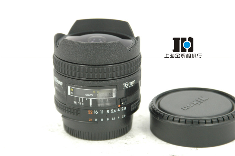 Nikon/尼康 全幅鱼眼 AF Fisheye16/2.8D 自动对焦 特价处理