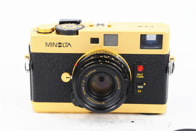 Minolt美能达 CLE+M-Rokkor 40/2旁轴胶片相机 金色版本 实体现货