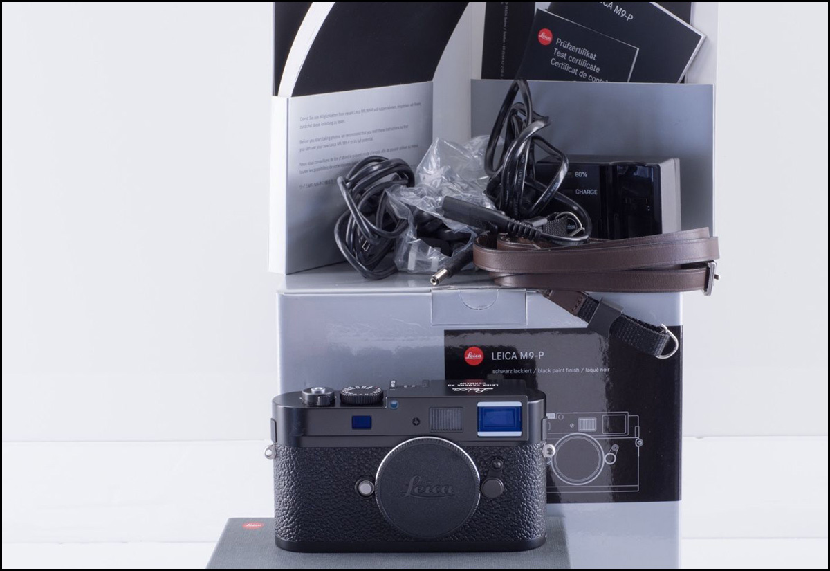 (全新无隐患CCD) 徕卡 Leica M9P 黑漆 带包装 快门450次