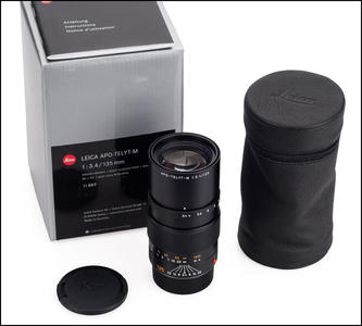 徕卡 Leica M 135/3.4 APO-TELYT-M 带银盒包装