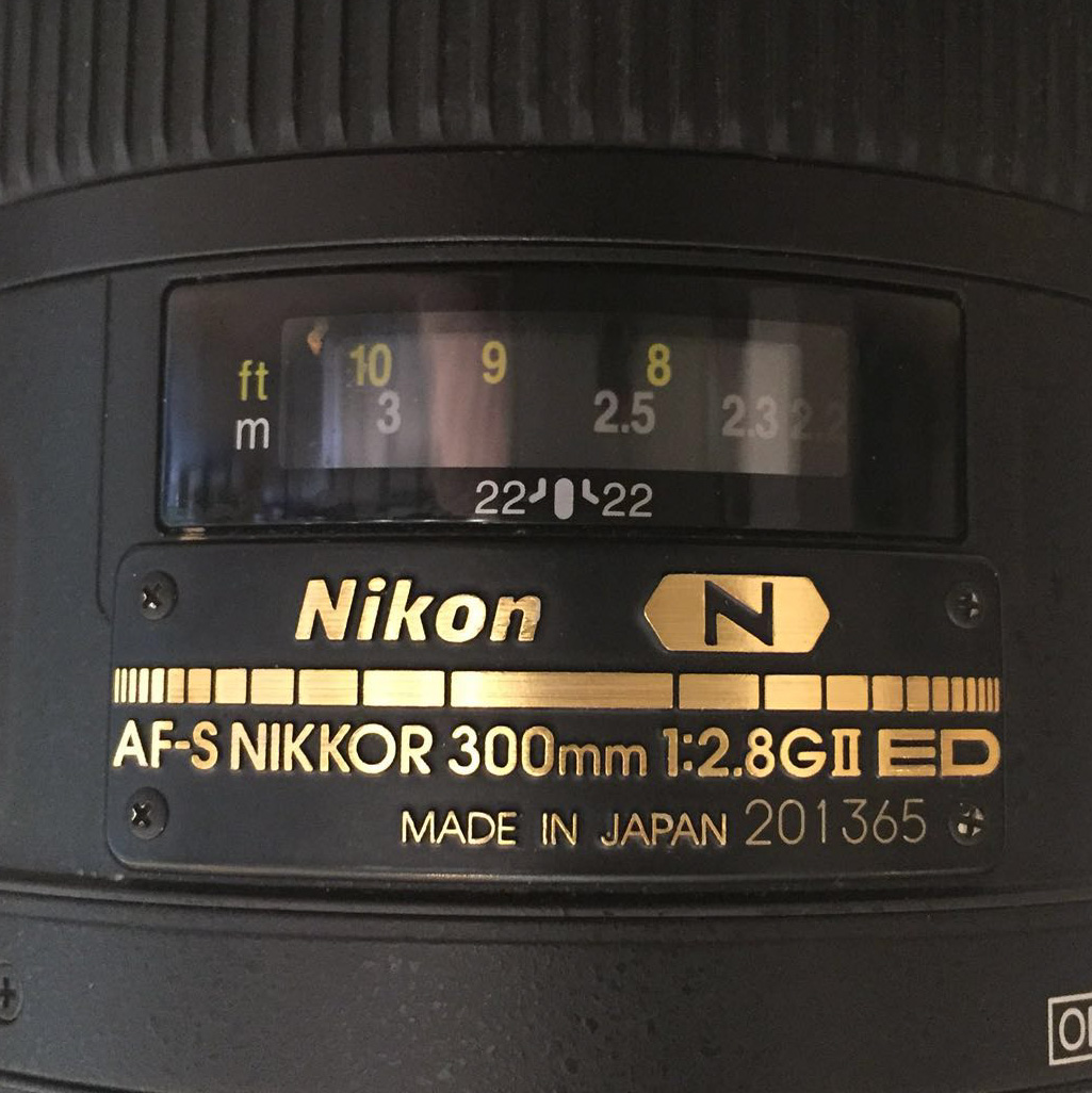 尼康 300mm f/2.8G ED-IF II
