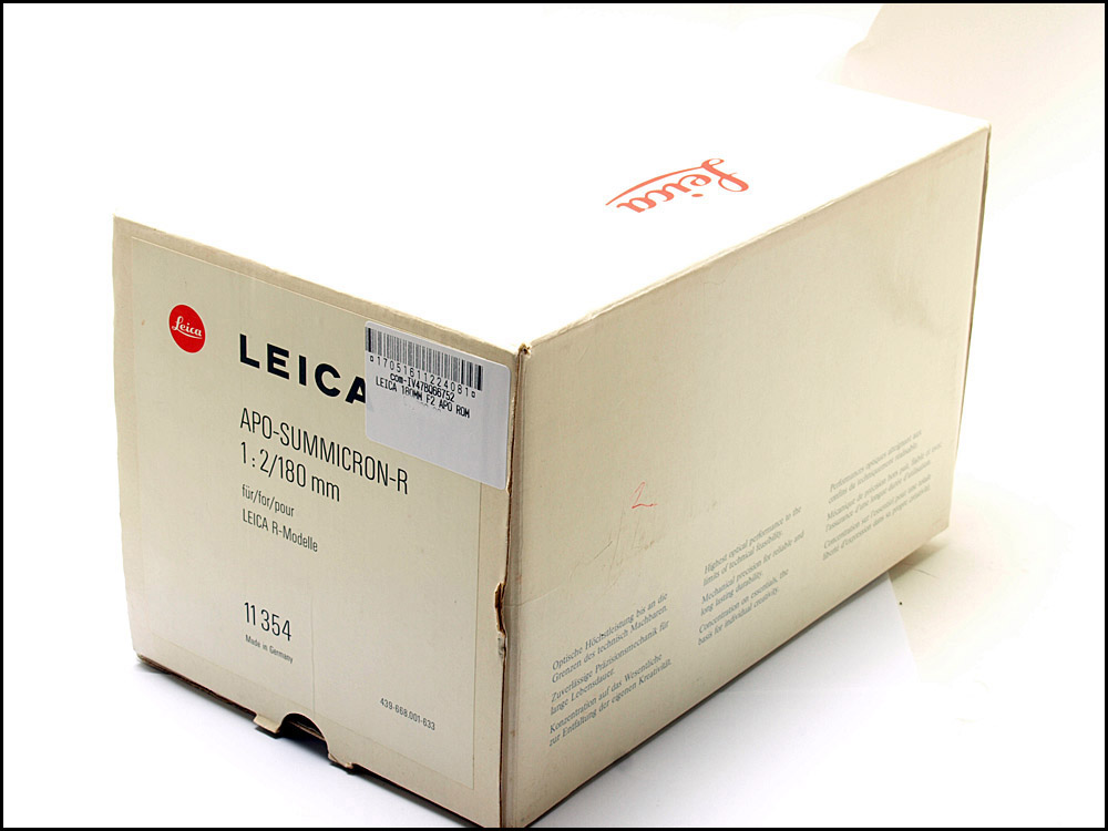 徕卡 Leica R 180/2 APO-SUMMICRON-R ROM 神头 带包装