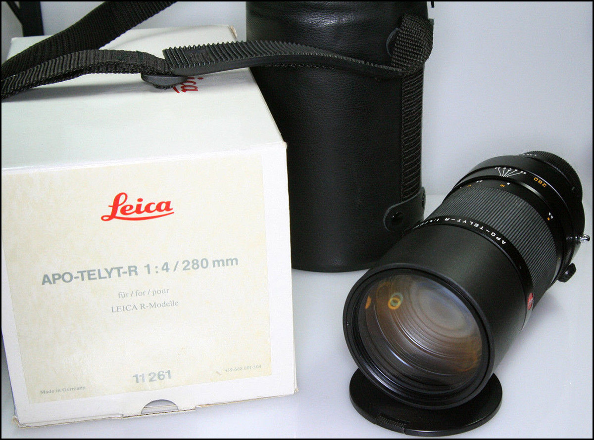 徕卡 Leica R 280/4 APO ROM 带包装 