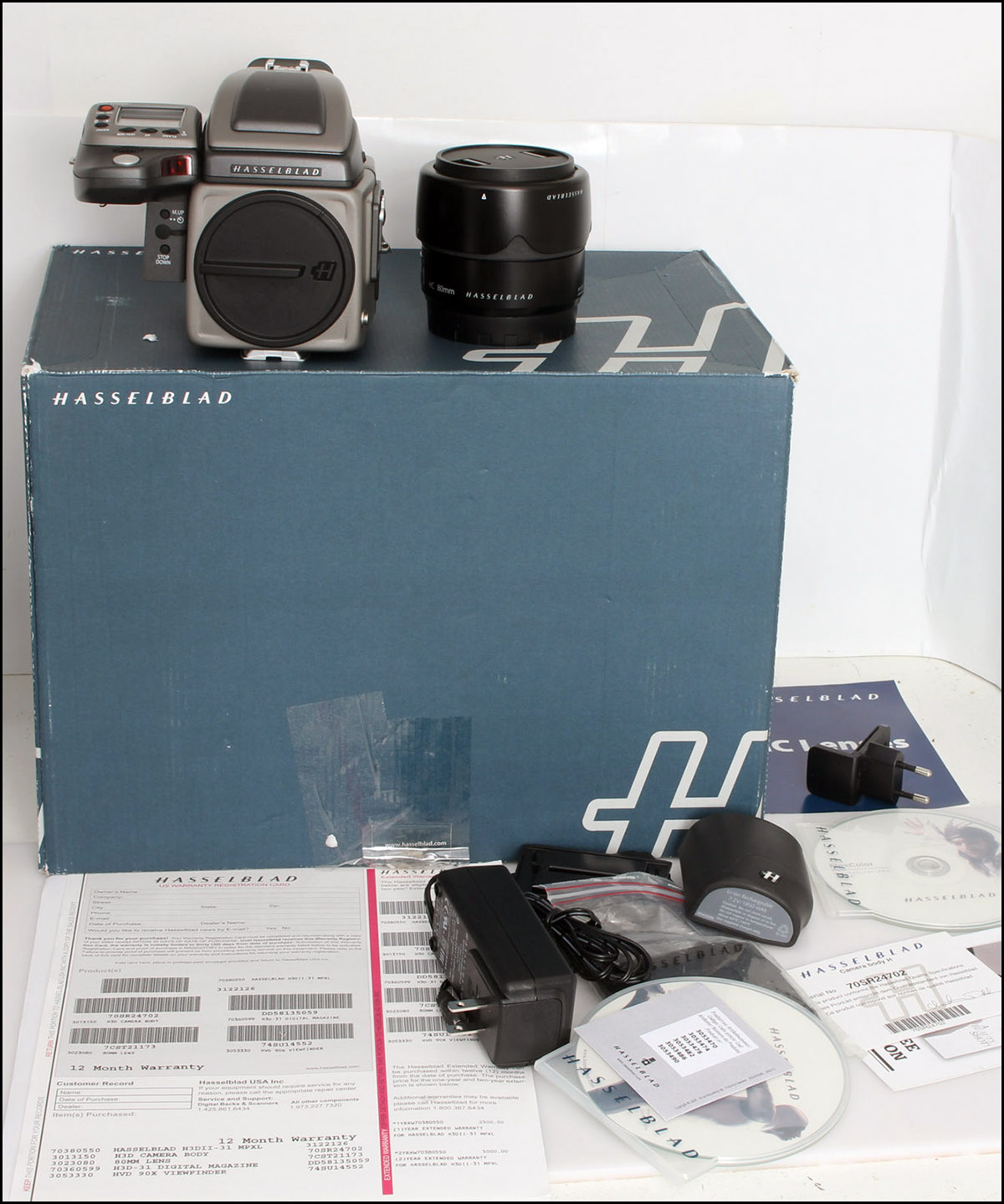 哈苏 Hasselblad H3DII-31 ＋ 80/2.8 HC套机 带包装 