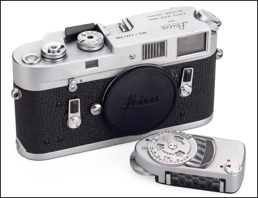 徕卡 Leica M4 银色 带测光表 刚保养过 功能完好 保修1年！