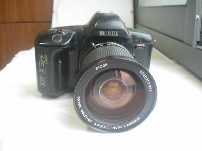 较新少见理光XR3PFD自带TTL闪灯经典相机带28--105mm镜头