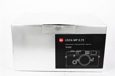 Leica徕卡 MP 0.72 黑漆版本 旁轴黄斑胶片相机机身 原盒包装全