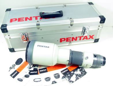 Pentax A 600/5.6 宾得 长焦神镜 美品 带铝箱证书