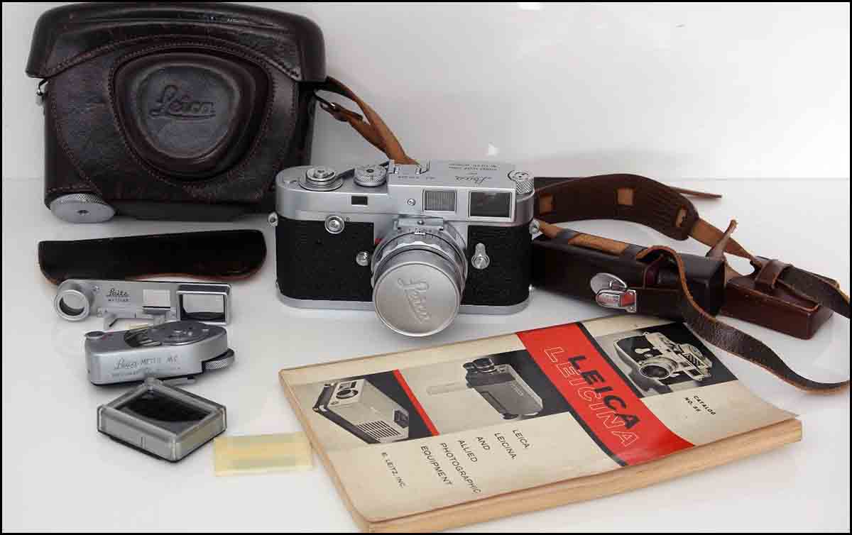 徕卡 Leica M2 + M 50/2 DR 套机 带眼镜 测光表 皮套
