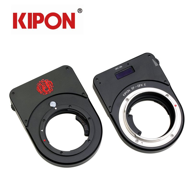 KIPON EF镜头转富士GFX 50s电子光圈版转接环 EF-GFX #K2170