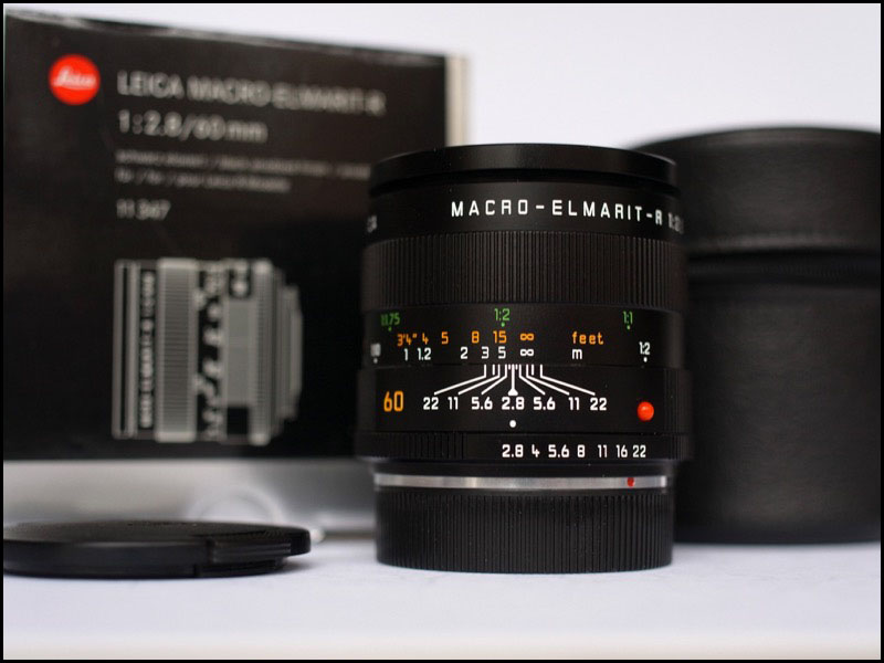 徕卡 Leica R 60/2.8 MACRO ROM 后期 银盒包装