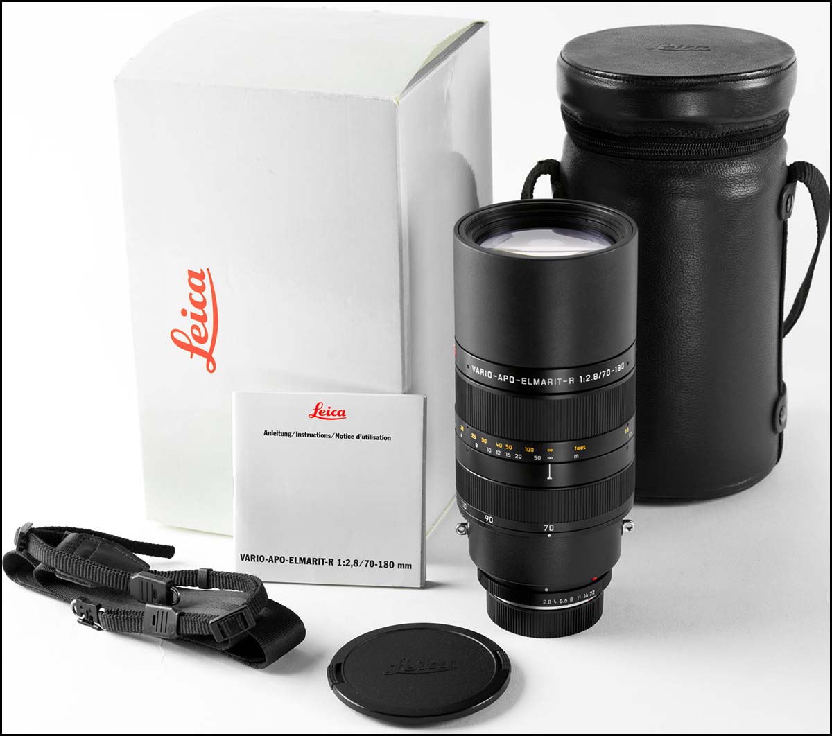 徕卡 Leica R 70-180/2.8 APO 顶级牛镜 带包装