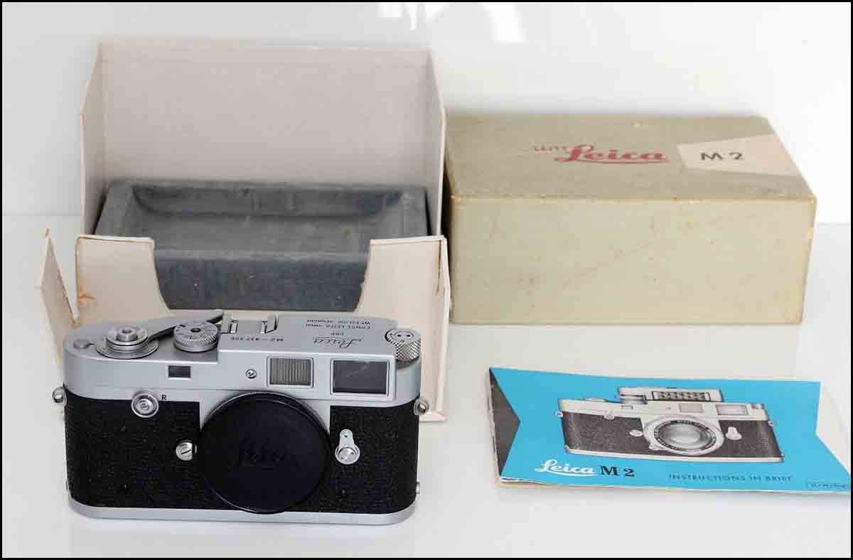 徕卡 Leica M2 银色经典旁轴机身 带包装 