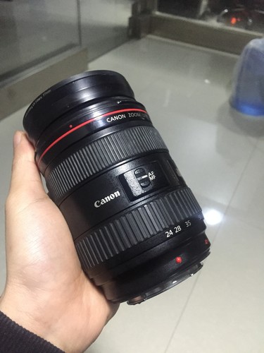 Canon佳能 24-70/2.8 L USM一代红圈镜头UZ编号最新批自用挂机头