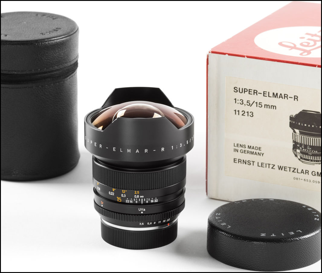 徕卡 Leica R 15/3.5 SUPER-ELMAR-R 带包装