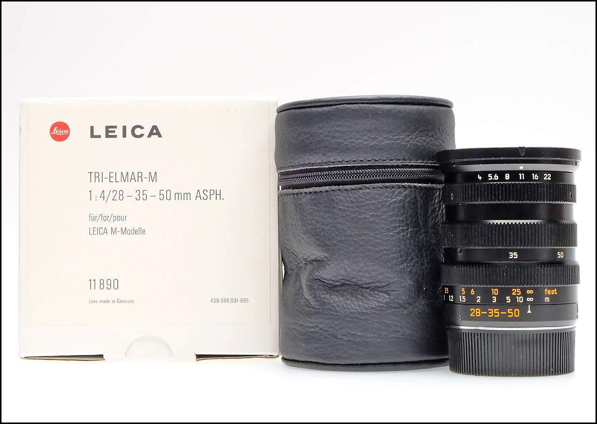 徕卡 Leica M 28-35-50/4 ASPH 三角镜头 带包装 