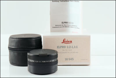 徕卡 Leica R ELPRO 100/2.8 Macro用近摄镜片 1:1 16545 带包装