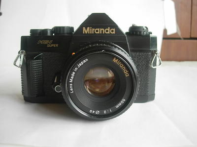 很新日本原装米兰达MS--1单反带50mmf1.9镜头，PK卡口，收藏使用