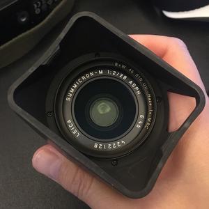 Leica Summicron-M 28 mm f/ 2 Asph 黑色