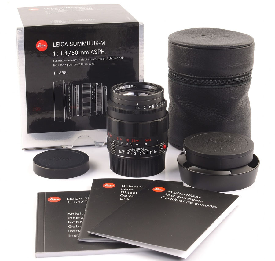 Leica/徕卡 summilux M 50/1.4 E43 ASPH 6bit 红字版#HK7348
