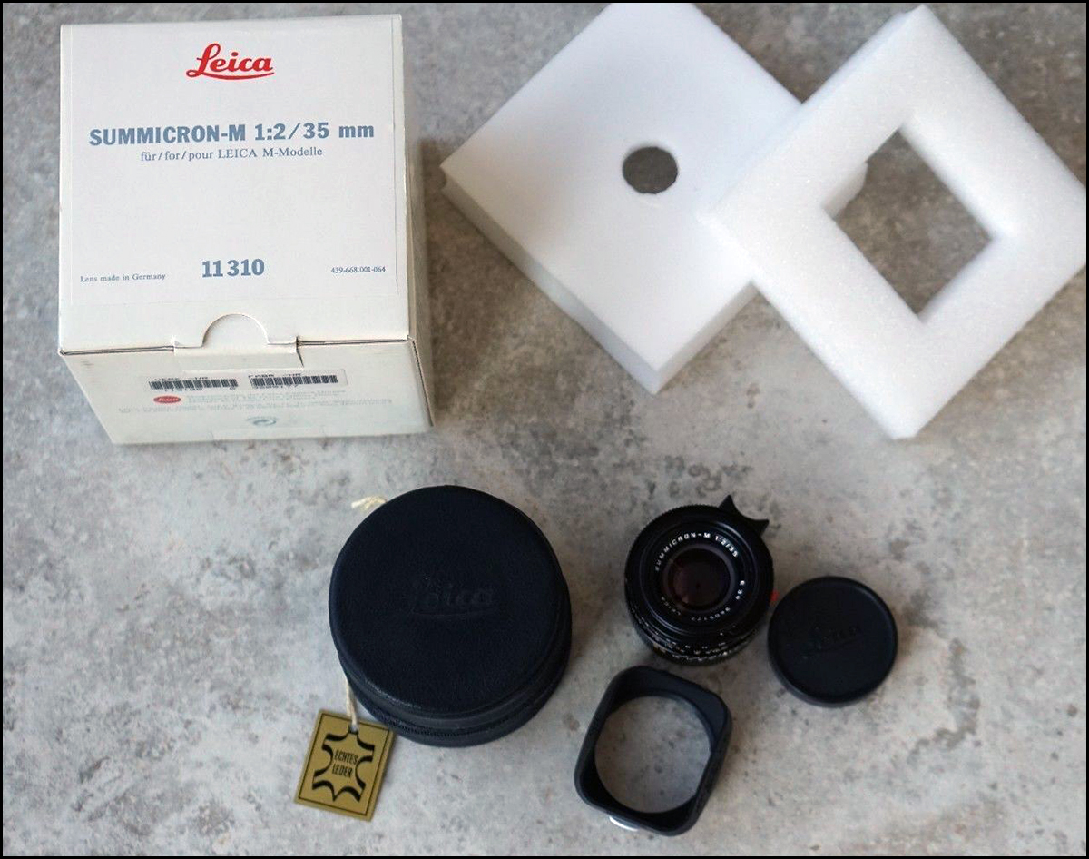 徕卡 Leica M 35/2 德产7枚玉 后期方字版 带包装 