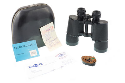 东德蔡司 10X50 双筒望远镜 99新收藏品 带原厂收据和说明书