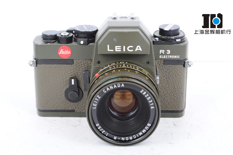 Leica/徕卡 R3+ LEITZ SUMMICRON-R 50/2 军绿版 实体现货 二手