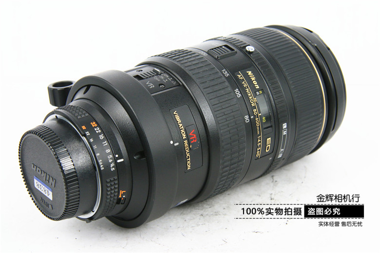 Nikon/尼康 AF 80-400/4.5-5.6D 全幅变焦 自动对焦 带遮光罩