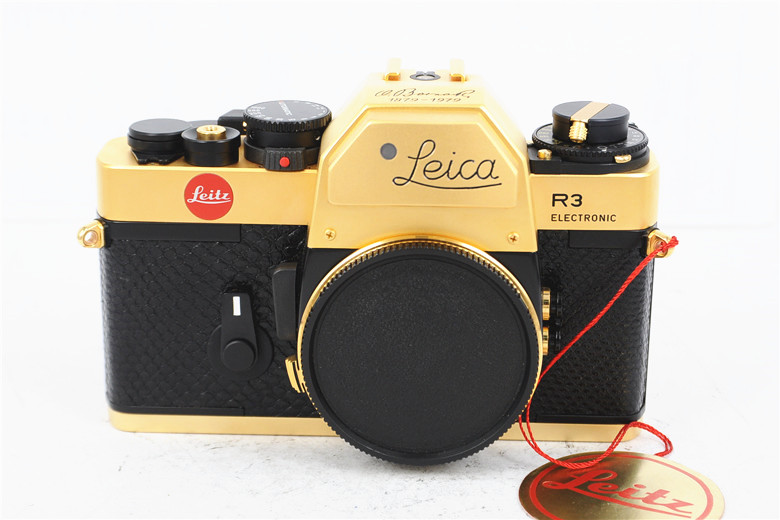 Leica徕卡 R3 r3 100周年金色纪念版 胶片单反机身 实体现货