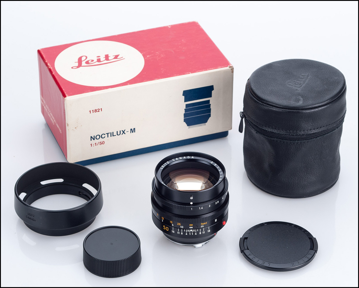 徕卡 Leica M 50/1.0 NOCTILUX-M E60 第二代 带包装