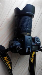 尼康 D7000+AF-SNIKKOR18-140mm镜头+16g十铨储存卡