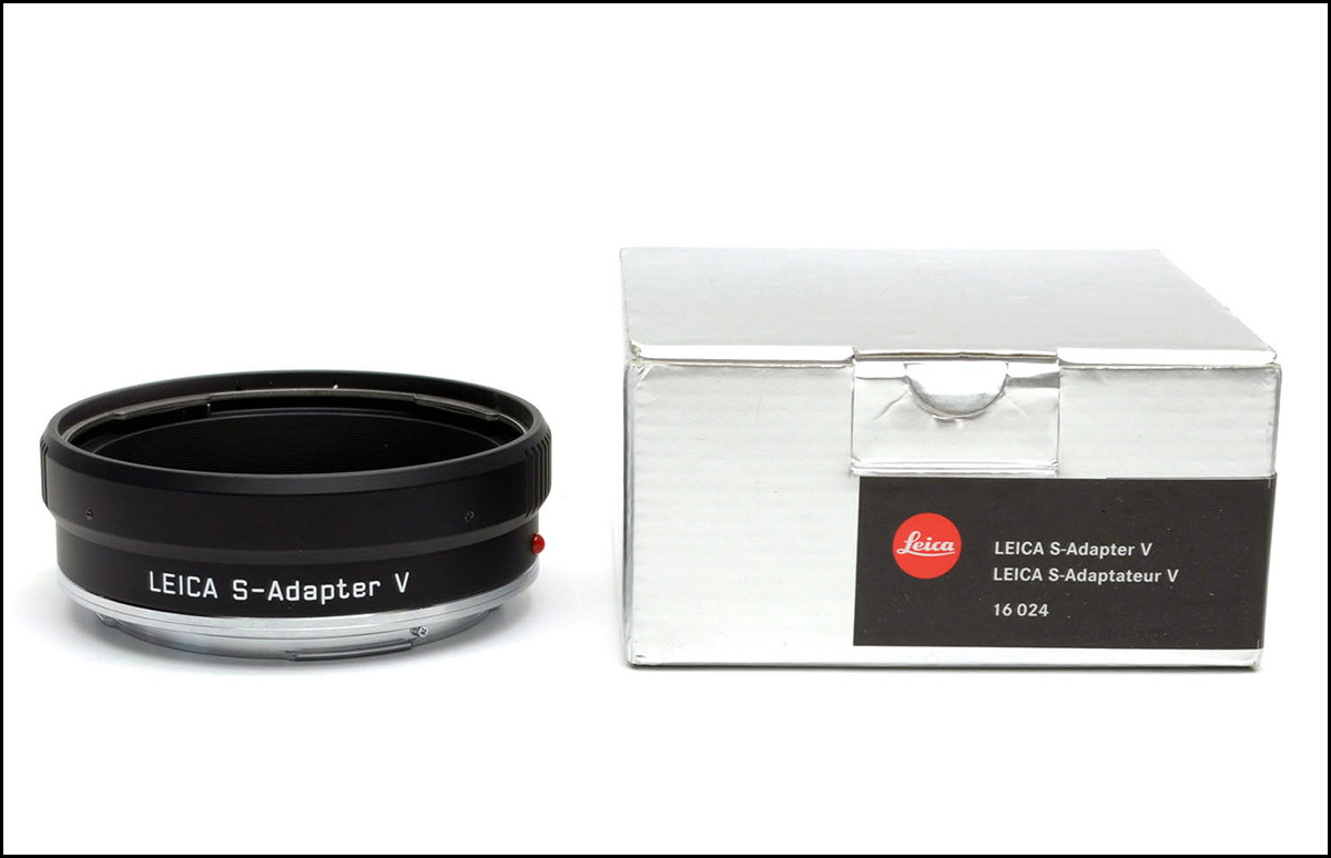 徕卡 Leica S-Adapter V 16024 哈苏V口转接环 带包装