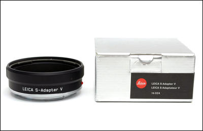 徕卡 Leica S-Adapter V 16024 哈苏V口转接环 带包装
