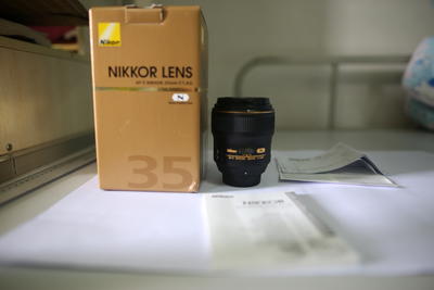 尼康 AF-S Nikkor 35mm f/1.4G  国行98新