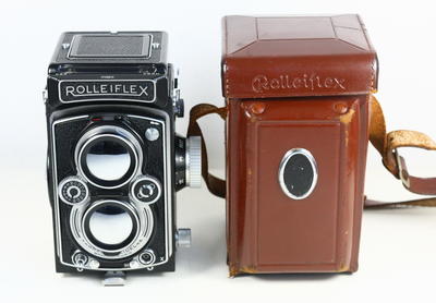 禄来双反 Rolleiflex MX K4B 德产120胶片相机 施耐德镜头