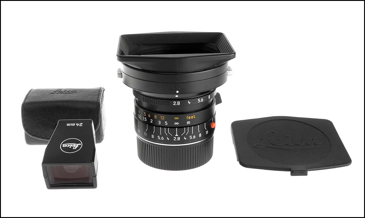 徕卡 Leica M 24/2.8 ELMARIT-M ASPH 带取景器
