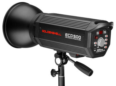 金贝影室灯 新款ECD-500闪光 500W室内摄影灯 液晶数字显示