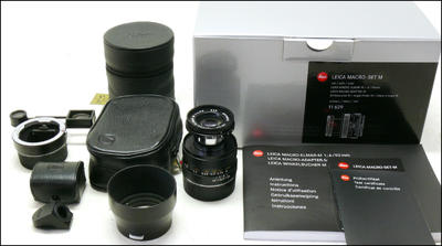 徕卡 Leica M 90/4 微距 6-BIT ＋ 近摄接环 +取景器 带包装