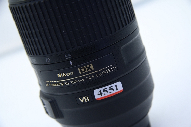 96新二手 nikon尼康 55-300/4.5-5.6 g ed vr(4551)【京】