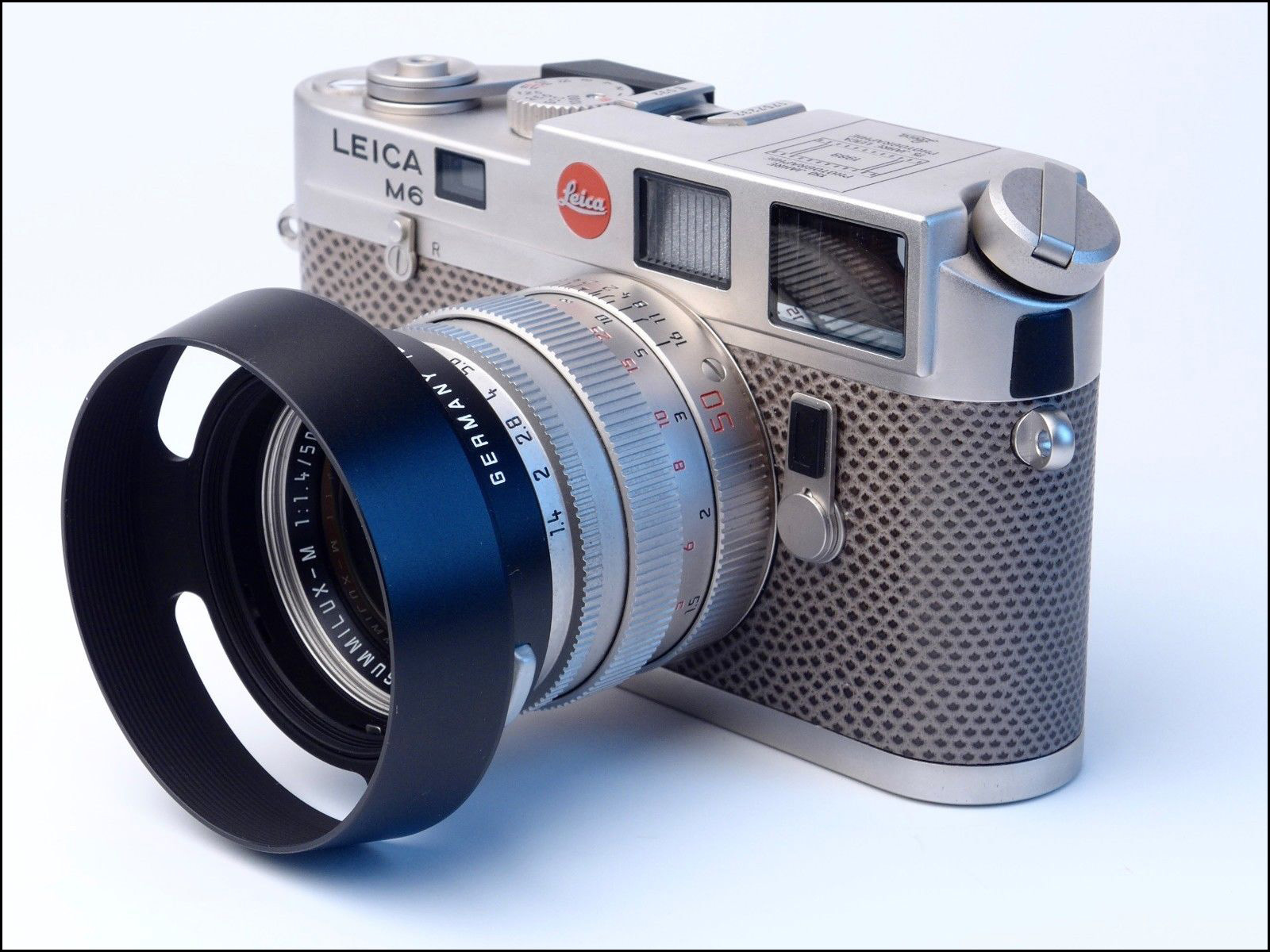 徕卡 Leica M6 白金套机 带50/1.4 好价格！