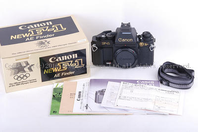 【全新】Canon/佳能  New F-1 AE finder 奥林匹克版#jp17156