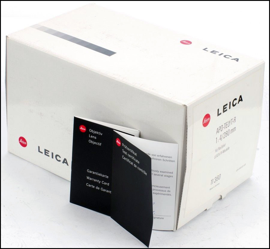 徕卡 Leica R 280/4 APO-TELYT-R ROM 带包装