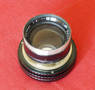 蔡司 zeiss opton sonnar 85mm/f2 电影镜头 超级M42口
