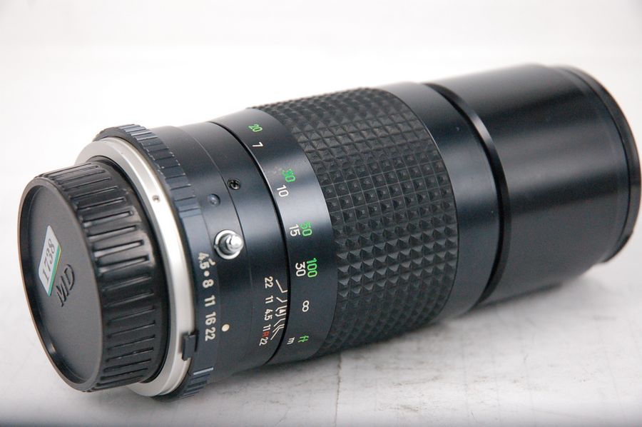美能达 Minolta 200/4.5 MC 长焦镜头,手动对焦,MD卡口.