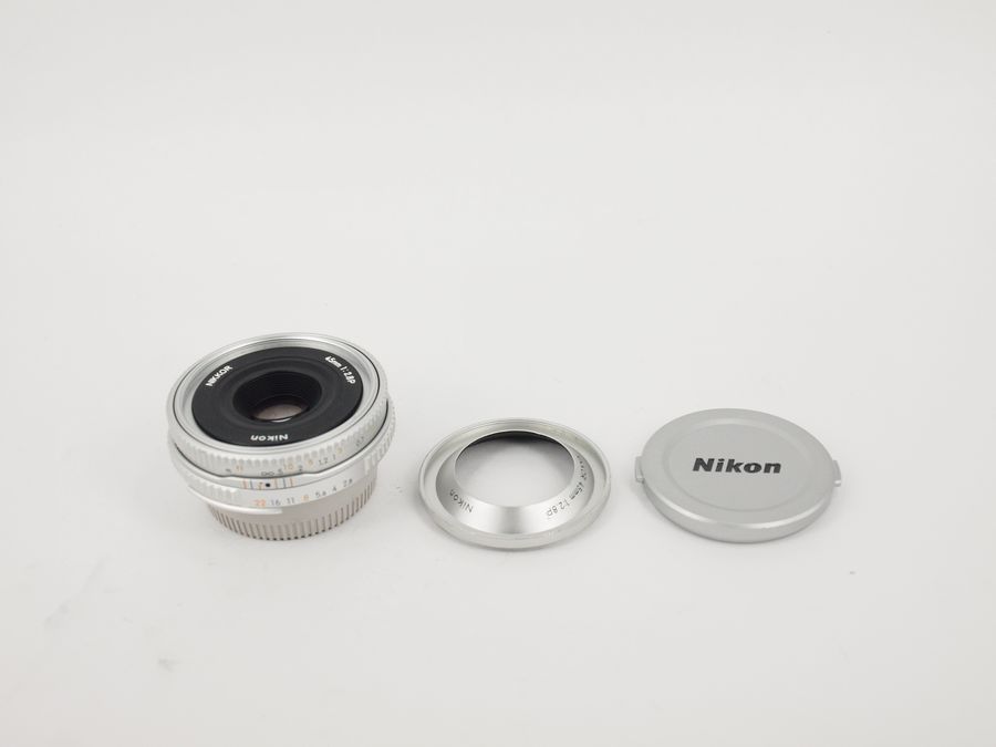  Nikon MF P45mm/F2.8 AIS silver ultra-thin cake